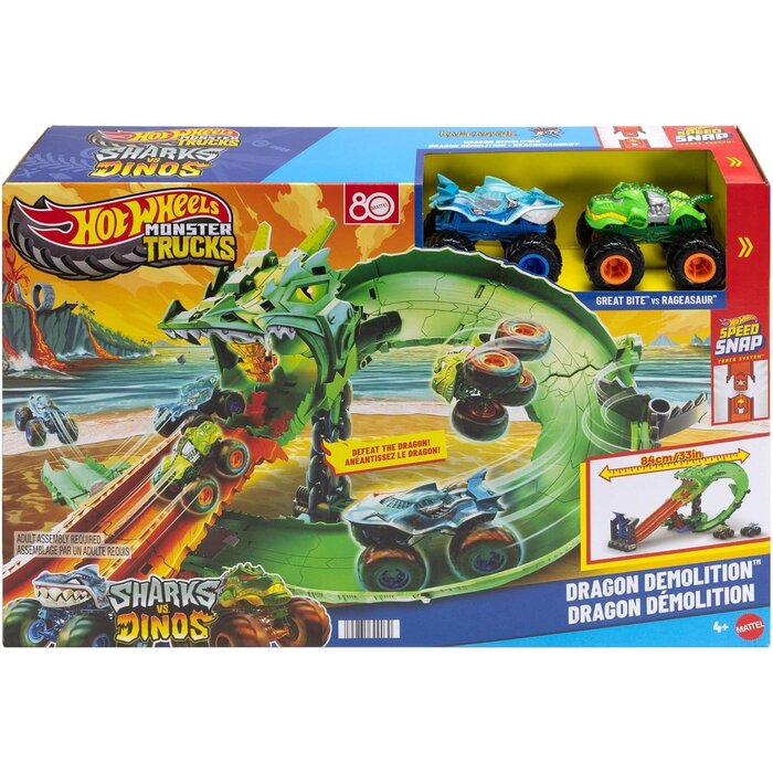 Circuit Monster Trucks Sharks vs. Dinos - Jusqu'à 33% de réduction