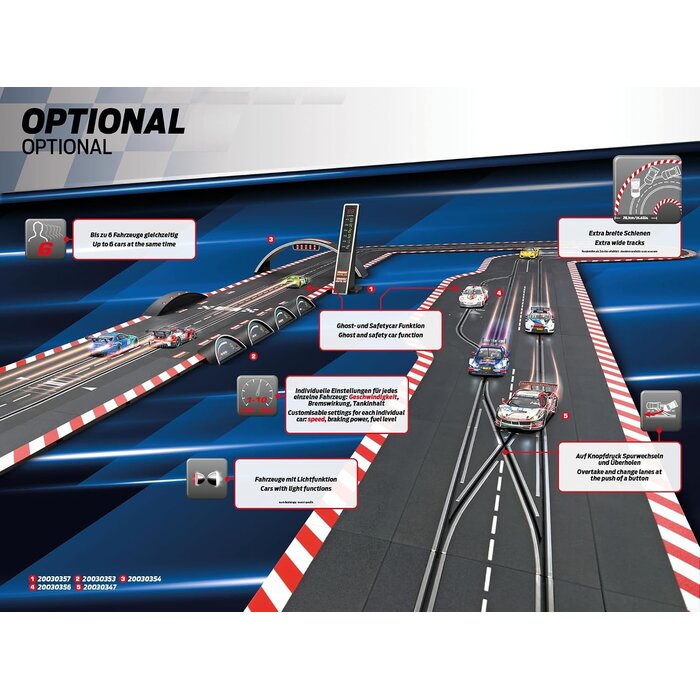 Circuit de course automobile numérique 7,6 m - Jusqu'à 30% de remise