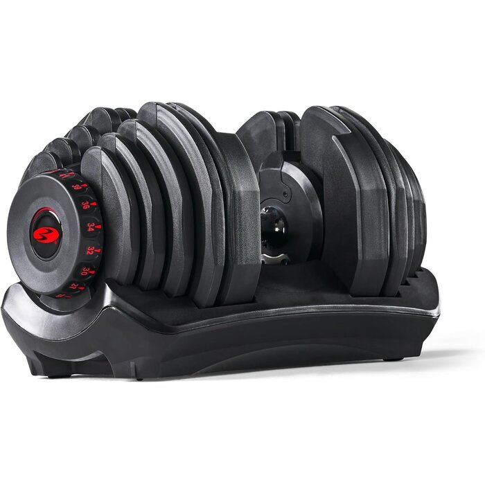 Haltère réglable 4-41 kg - 17 niveaux - Jusqu'à 30% de réduction