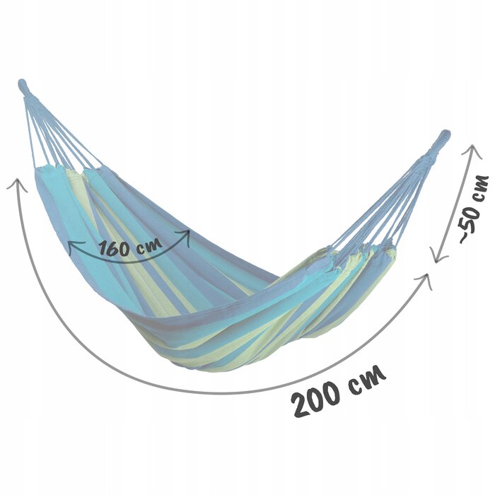 Hamac individuel 200x160 cm - Jusqu'à -33% sur une sélection