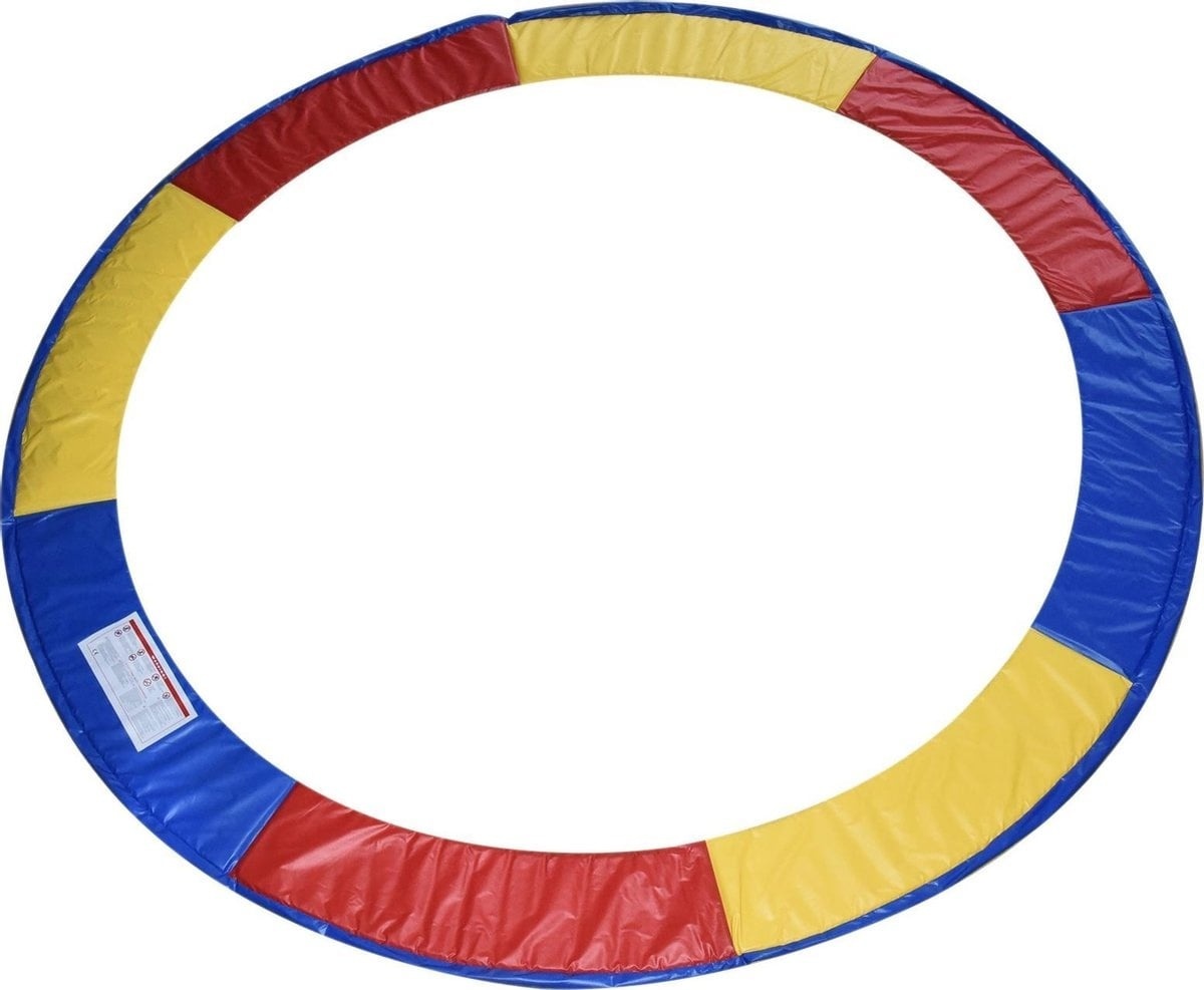 Coussin de protection trampoline 305 cm arc-en-ciel - Jusqu'à -21% Outlet