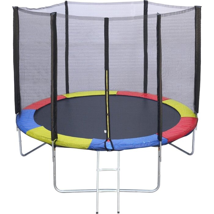 Coussin de protection trampoline 305 cm arc-en-ciel - Jusqu'à -21% Outlet
