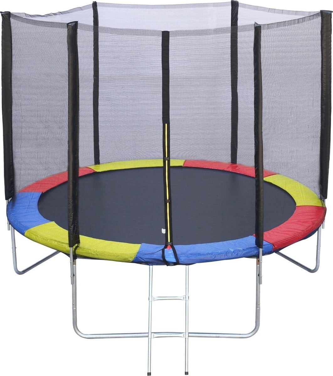 Coussin de protection trampoline 305 cm arc-en-ciel - Jusqu'à -21% Outlet
