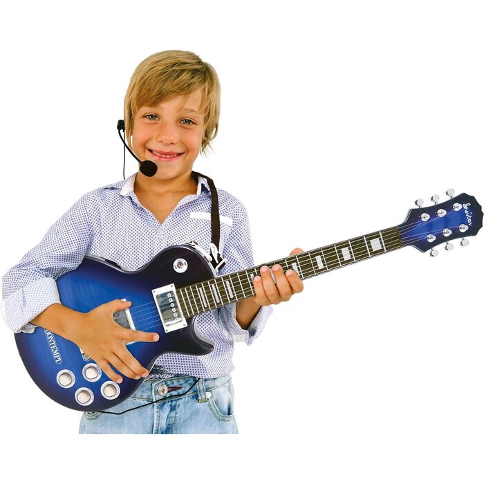 Guitare électronique enfant - Sons et lumières - Jusqu'à 33% de remise