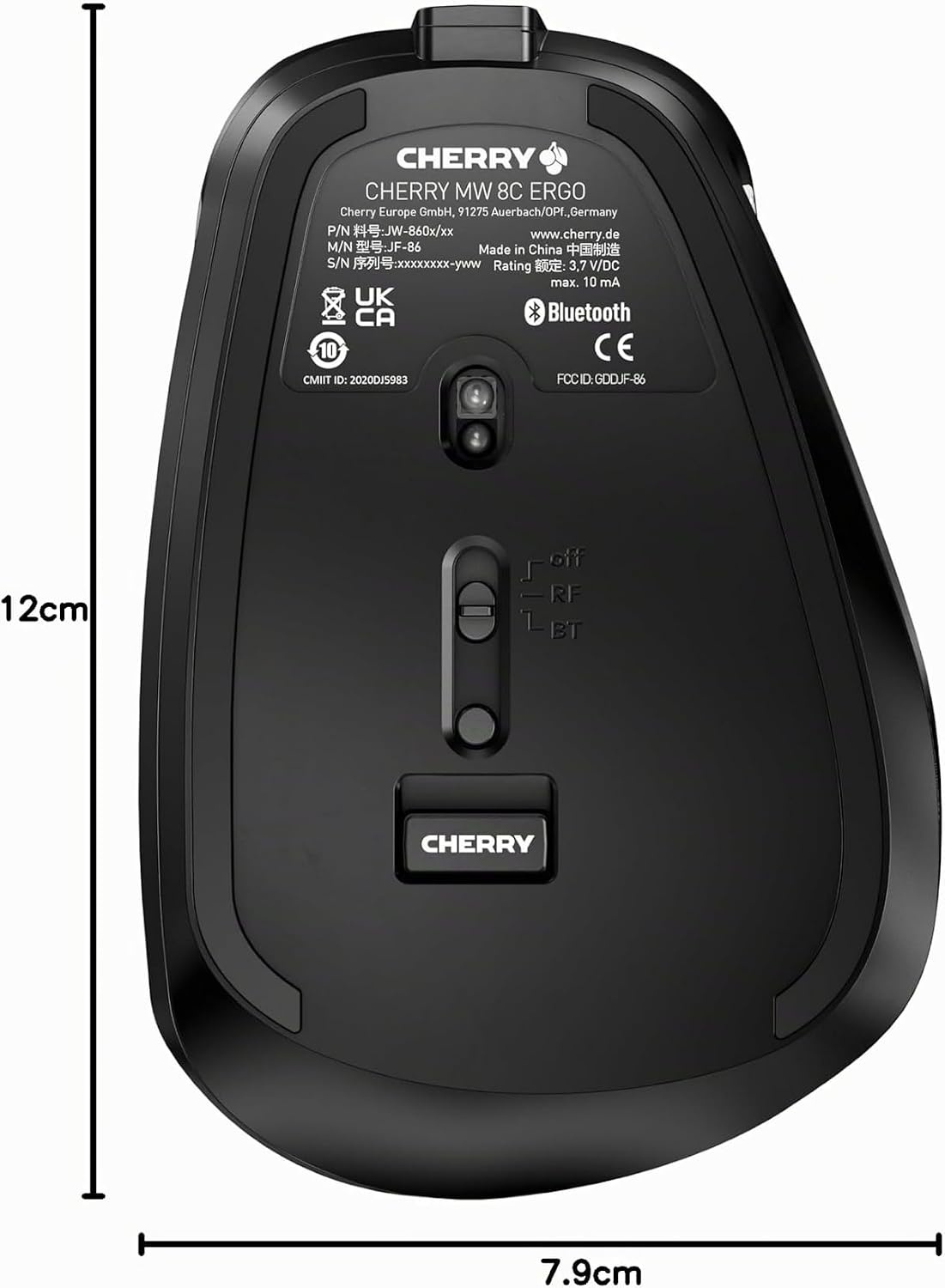 Souris ergonomique sans fil - Rechargeable - Jusqu'à 34% de réduction