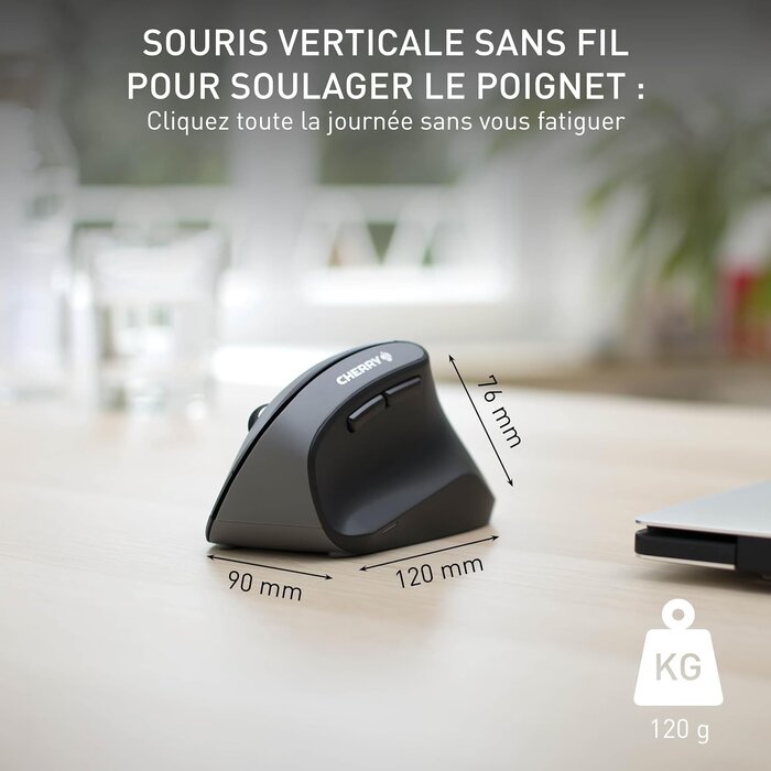 Souris Ergonomique Sans Fil - Verticale 45° - Jusqu'à 32% de réduction