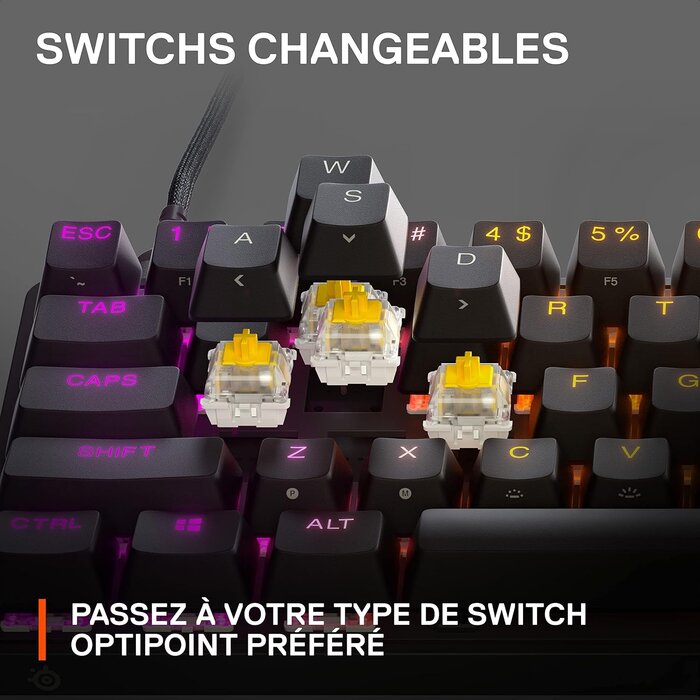 Clavier Gaming Mécanique Compact 60% Optique - Jusqu'à -35%