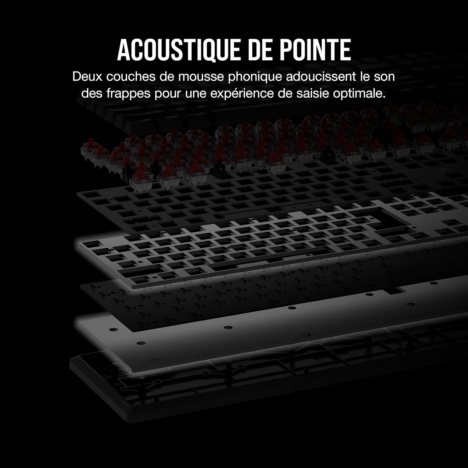 Clavier gaming mécanique AZERTY RGB - Jusqu'à 35% de remise