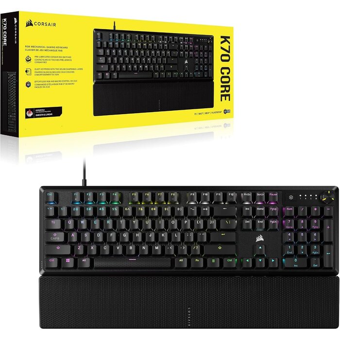 Clavier gaming mécanique AZERTY RGB - Jusqu'à 35% de remise