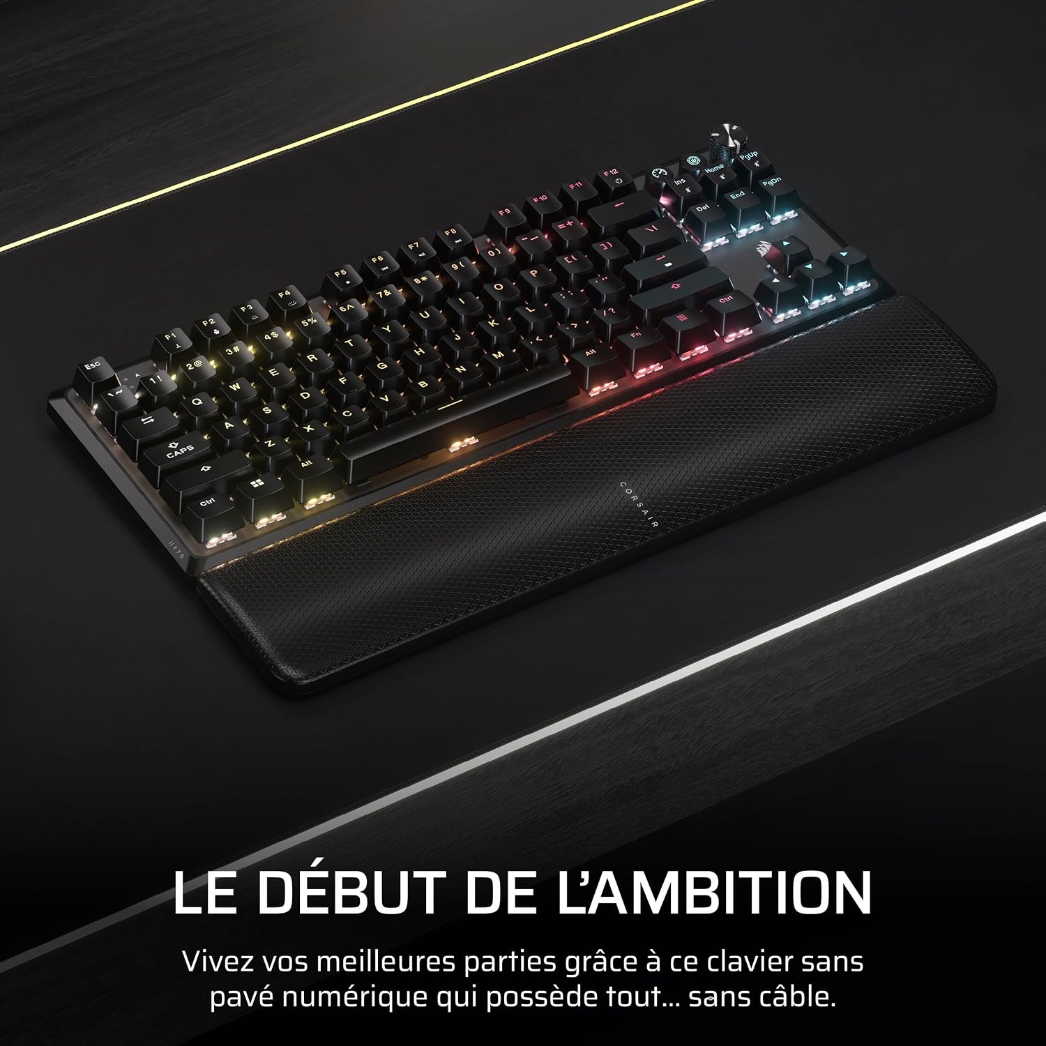 Clavier Gaming Sans Fil TKL AZERTY - Jusqu'à -35% sur votre exemplaire