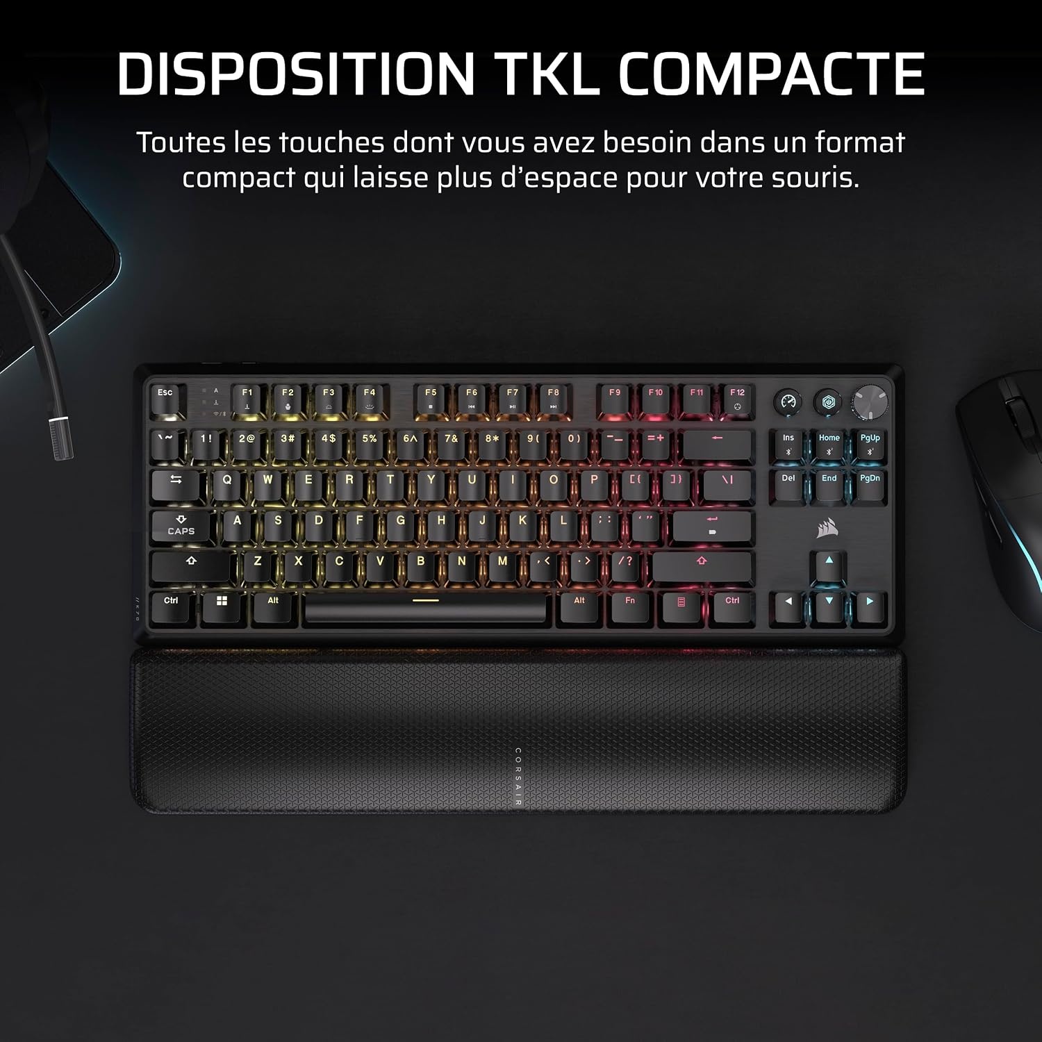 Clavier Gaming Sans Fil TKL AZERTY - Jusqu'à -35% sur votre exemplaire