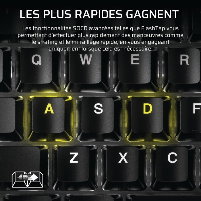 Clavier Gaming Sans Fil TKL AZERTY - Jusqu'à -35% sur votre exemplaire