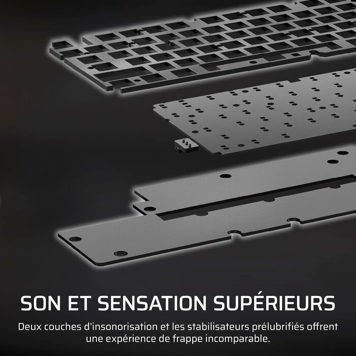 Clavier Gaming Sans Fil TKL AZERTY - Jusqu'à -35% sur votre exemplaire