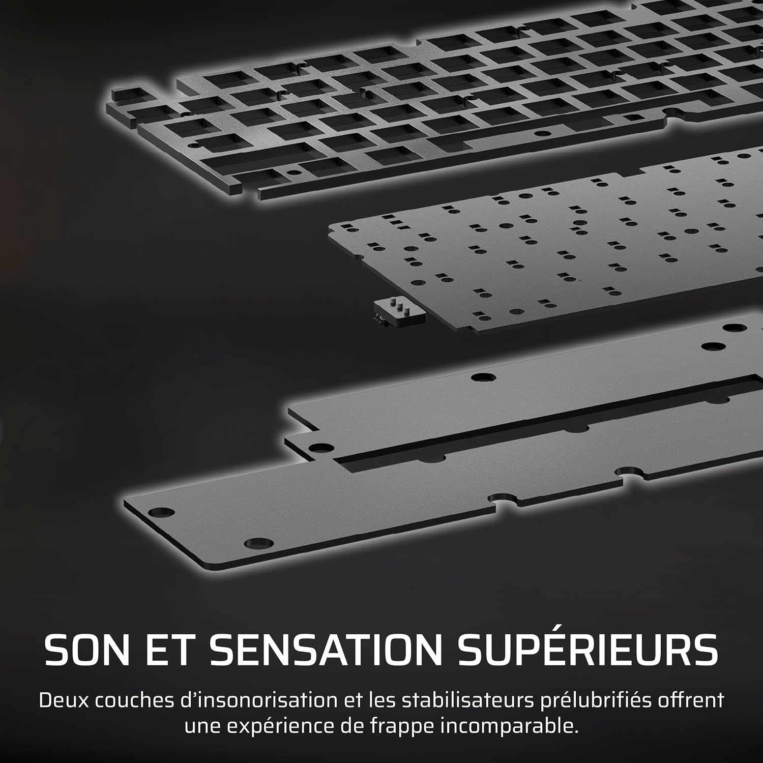 Clavier Gaming Sans Fil TKL AZERTY - Jusqu'à -35% sur votre exemplaire