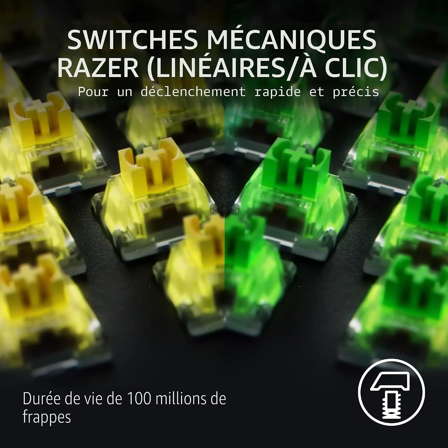 Clavier Gaming Mécanique - Switchs Tactiles - Jusqu'à 35% de réduction