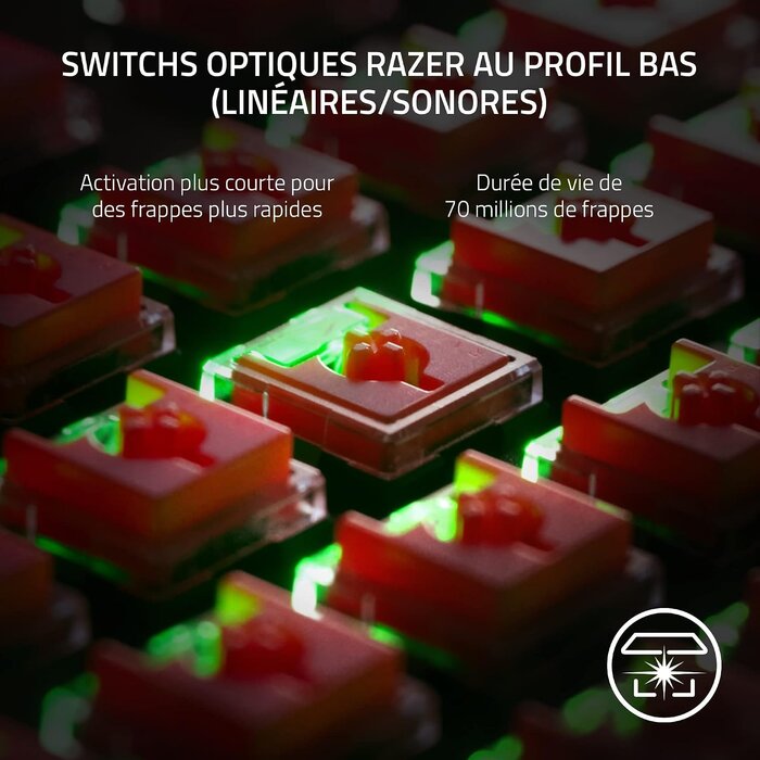 Clavier Gaming Sans Fil - Jusqu'à 35% de remise
