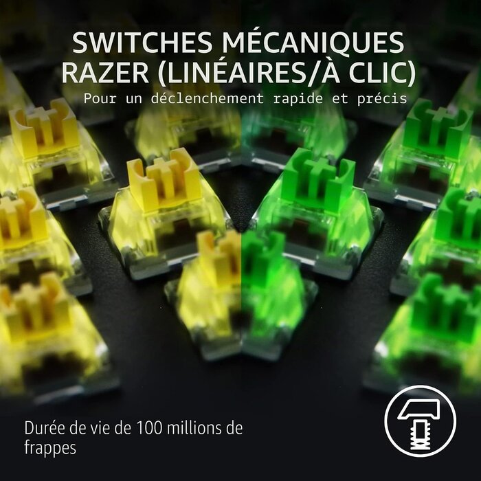 Clavier Gaming Mécanique - AZERTY DE - Jusqu'à 35% de réduction