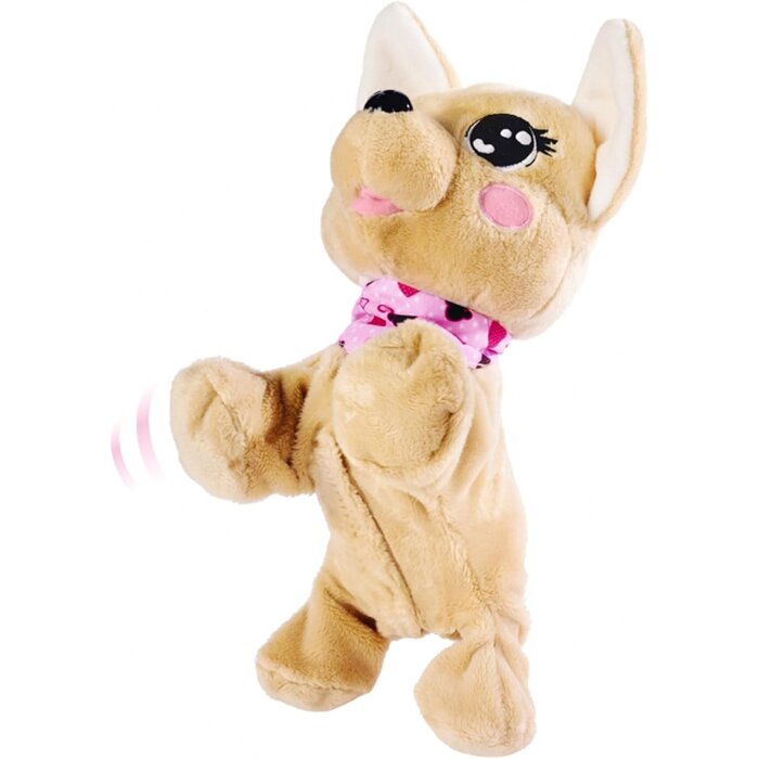 Chiot en peluche interactif - 12 commandes vocales - Jusqu'à 34% de remise