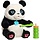 Panda interactif culbuto 37 cm - Jusqu'à 33% de réduction