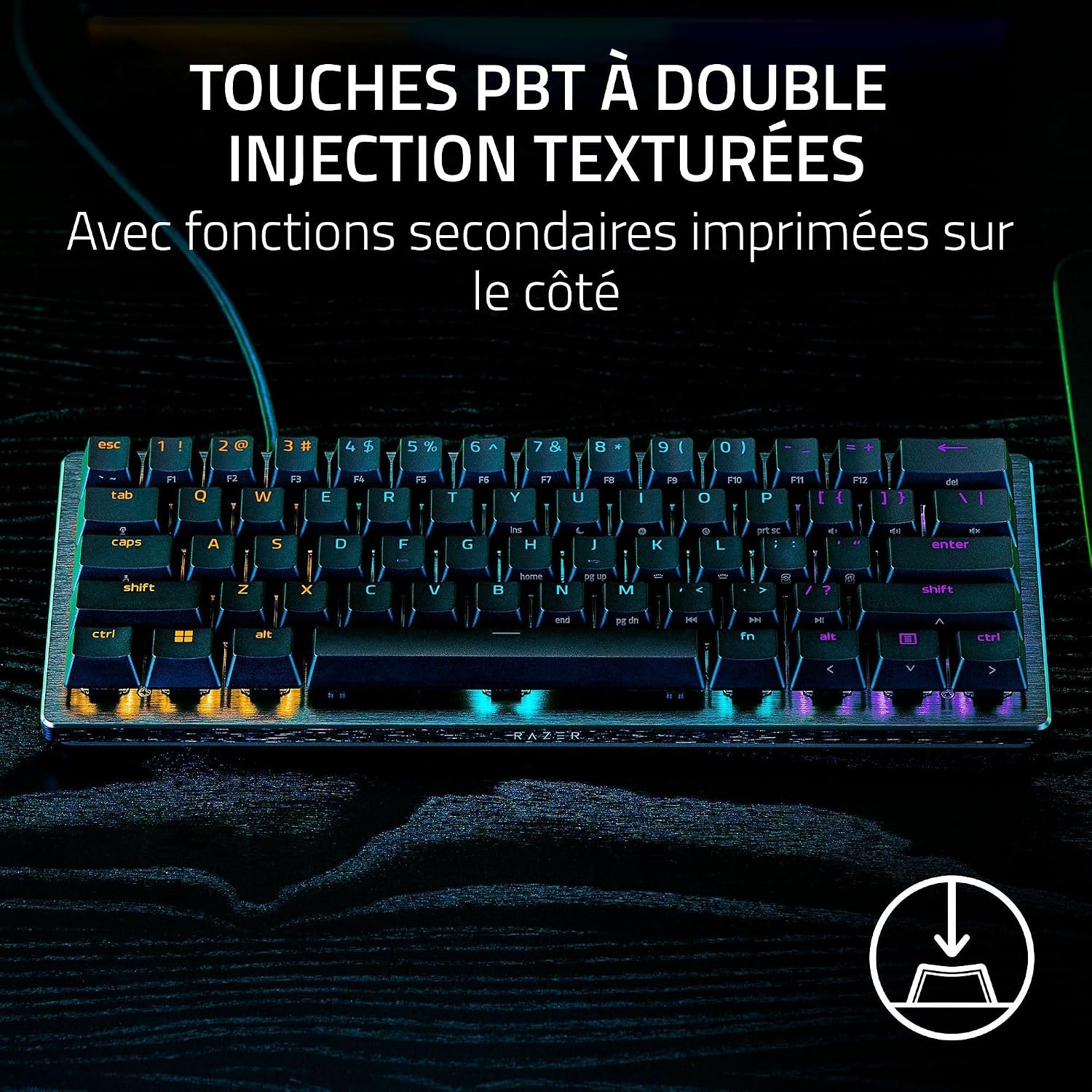 Clavier Gaming Compact 60% Optique - Jusqu'à 35% de réduction