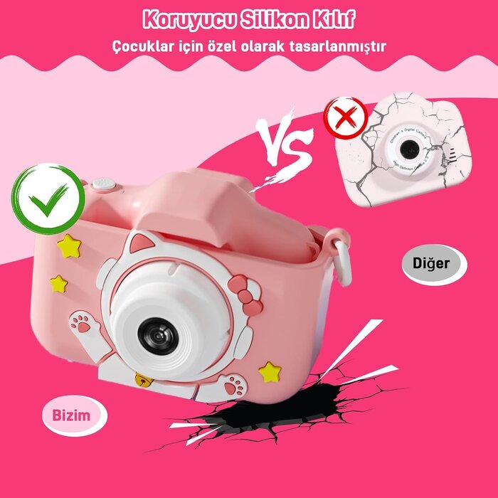 Appareil photo enfant 48MP double objectif - Jusqu'à 31% de remise