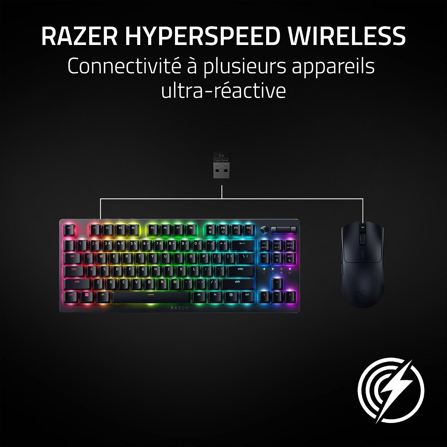 Souris Gaming Sans Fil E-sport 30K DPI - Jusqu'à 34% de réduction