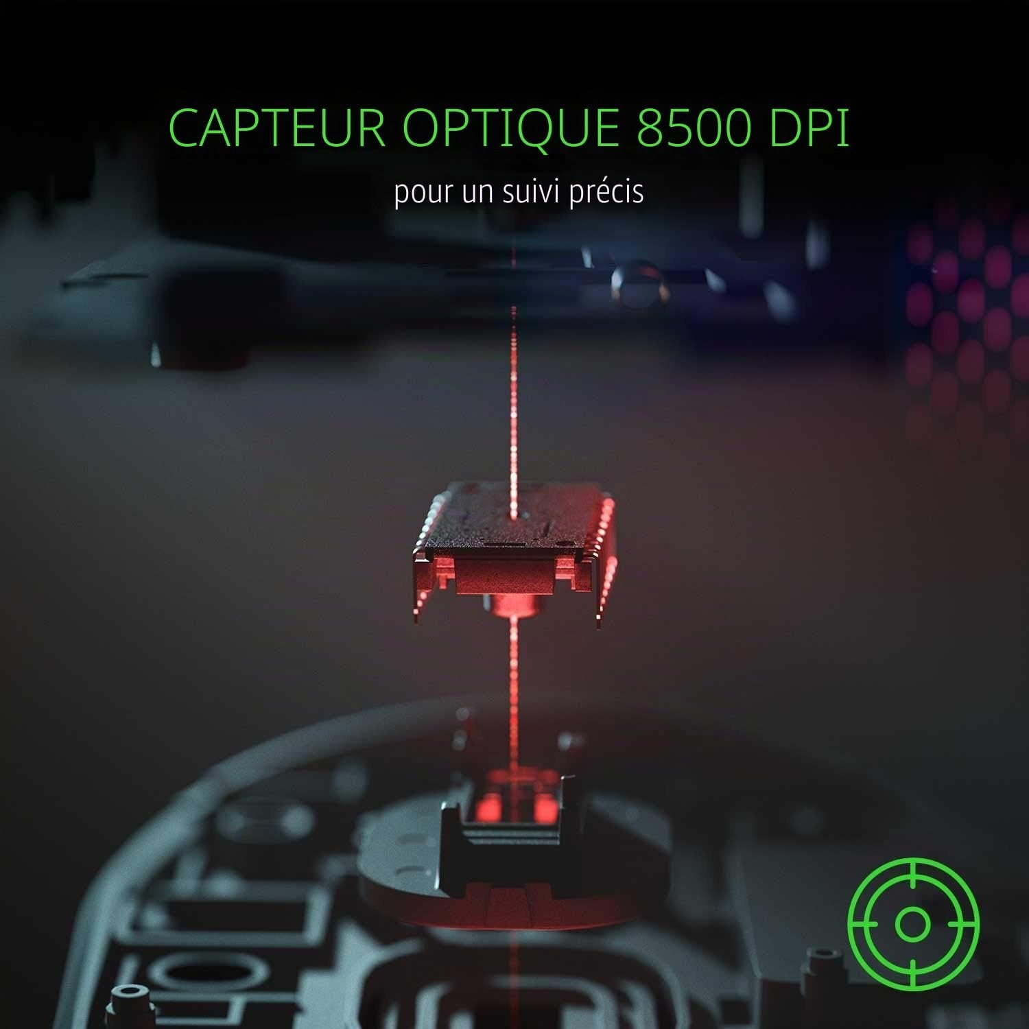 Souris Gamer Ultra-légère 8500 DPI - Jusqu'à 34% de remise