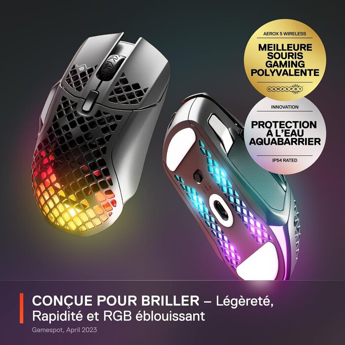 Souris Gaming Sans Fil Ultra-Légère 18 000 DPI - Jusqu'à -35%