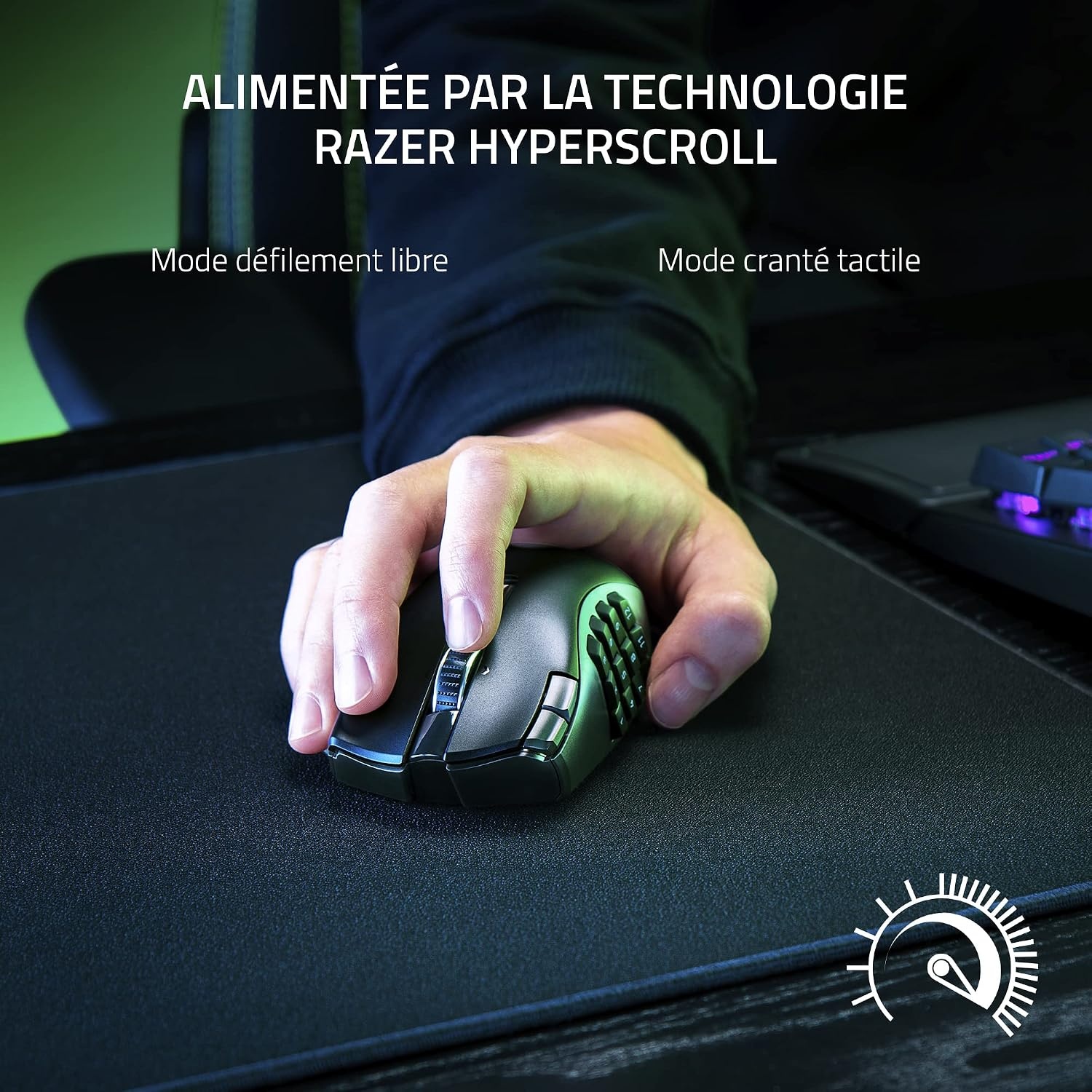 Souris Gaming MMO Sans Fil 19 Boutons - Jusqu'à 35% de réduction