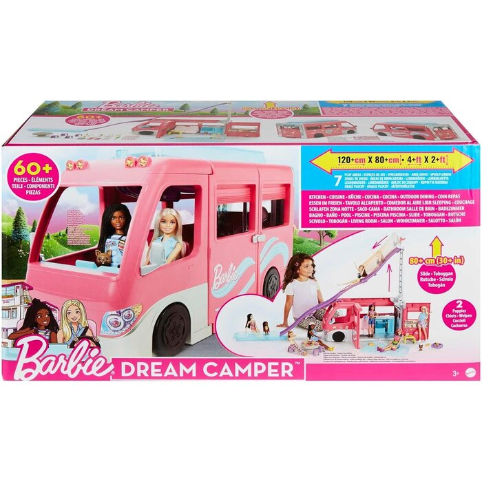 Camping-car de Jeu Transformable avec Toboggan - Jusqu'à 34% de réduction
