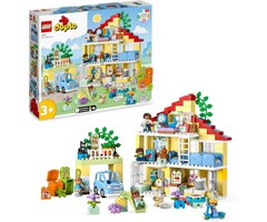 Maison de Poupée 3-en-1 avec Figurines - Jusqu'à 35% de remise