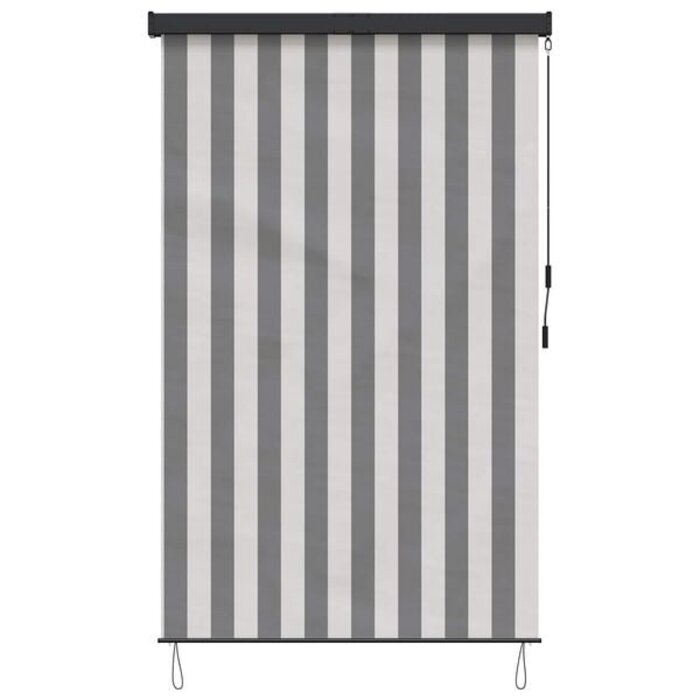 Vidaxl Store enrouleur d'extérieur 100x250cm - Anthracite - 66% de remise