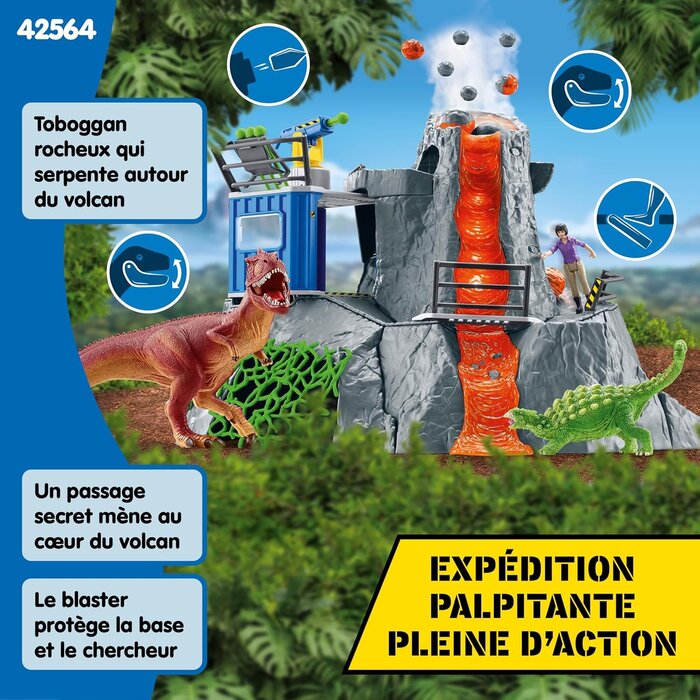 Kit Volcan Dinosaures Interactif : Aventure Éducative - Jusqu'à 34% de réduction