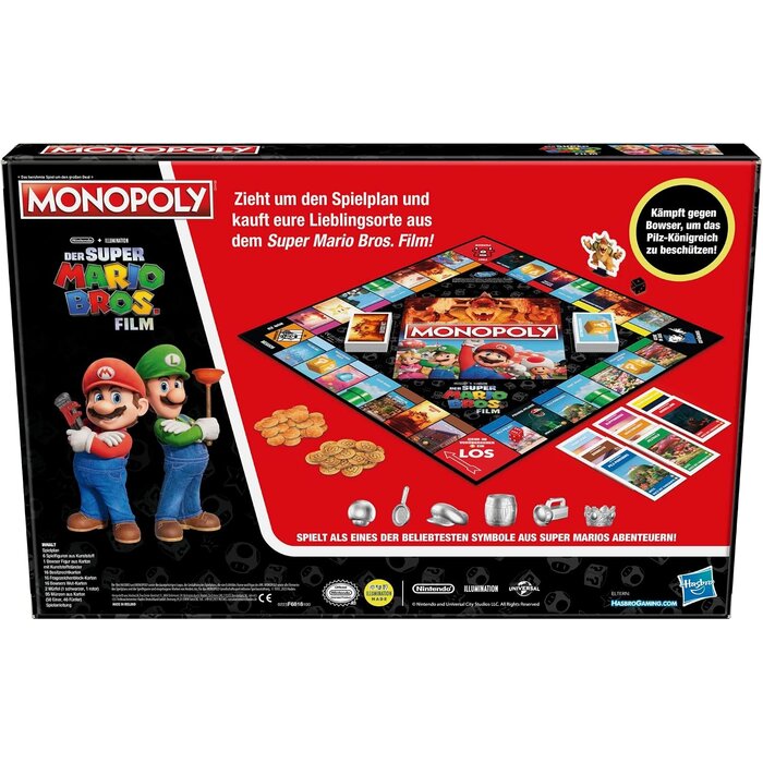 Jeu de plateau inspiré du film Super Mario Bros - Jusqu'à 33% de remise