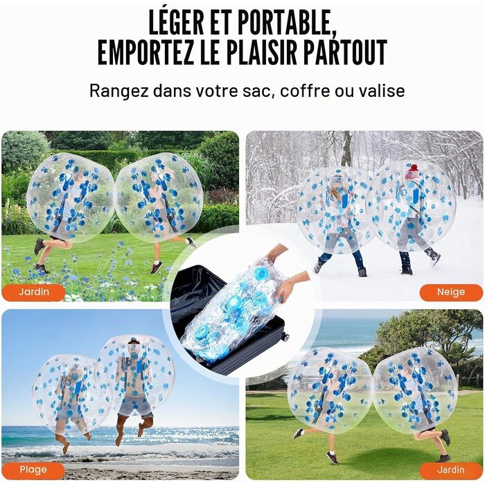Bumper Ball gonflable 1,2m - Jusqu'à -34% sur une sélection