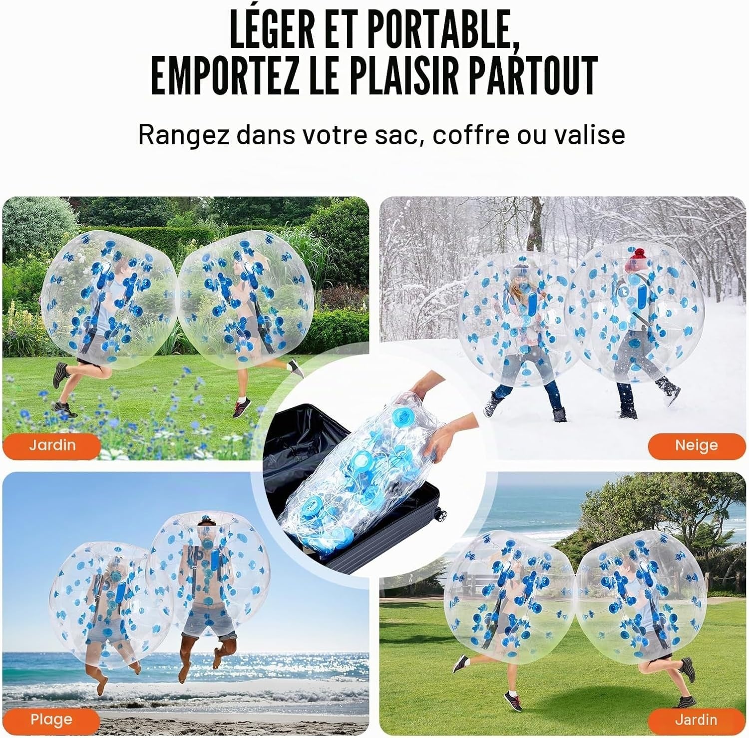 Bumper Ball gonflable 1,2m - Jusqu'à -34% sur une sélection