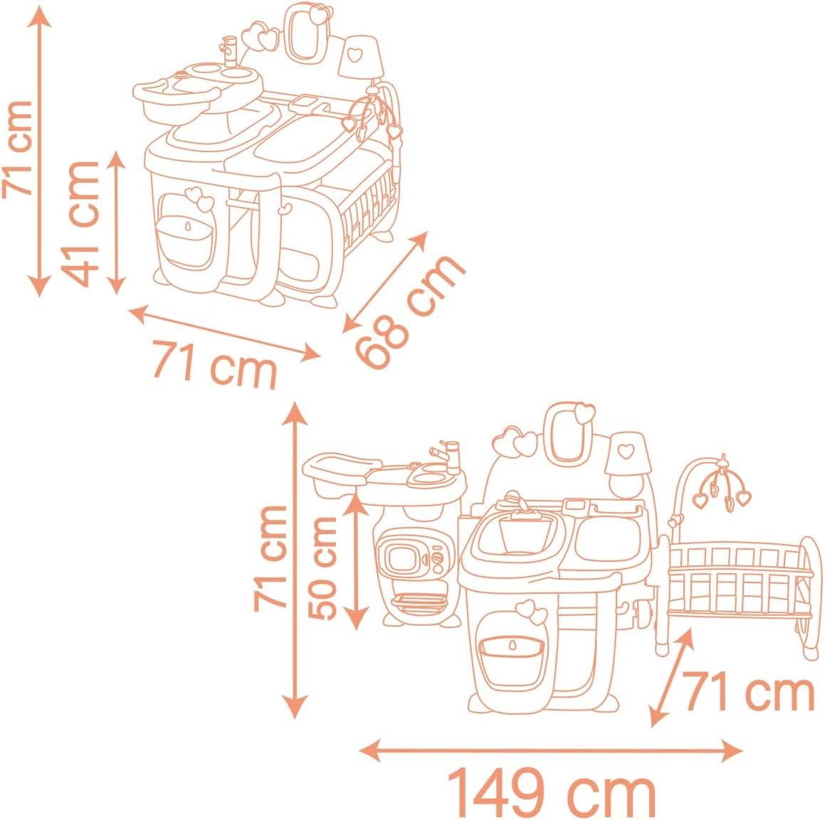 Maison de poupée pliable éco-responsable - Jusqu'à 35% de remise