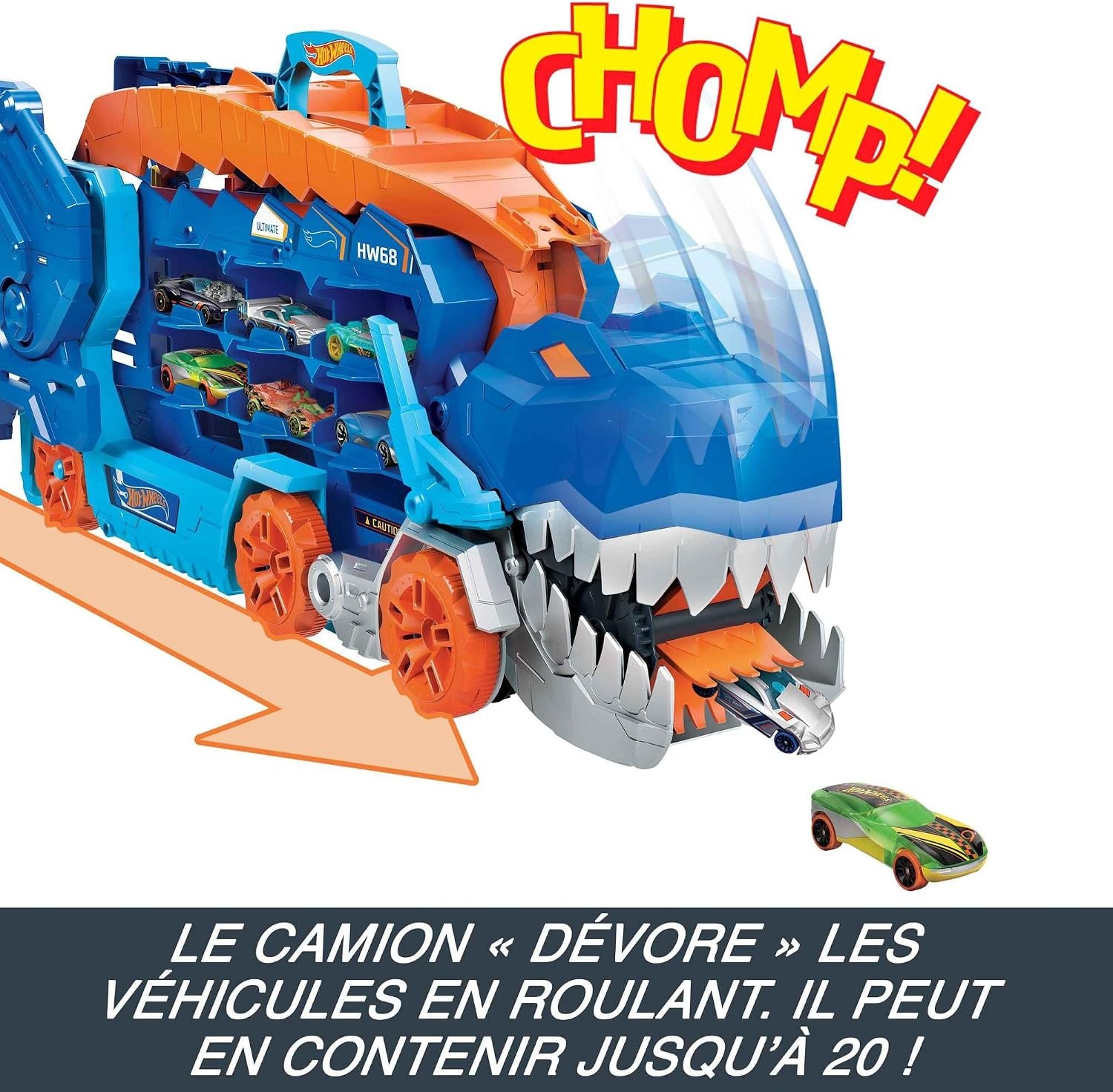 Transporteur T-Rex Transformable et Piste de Course - Jusqu'à 34% de réduction