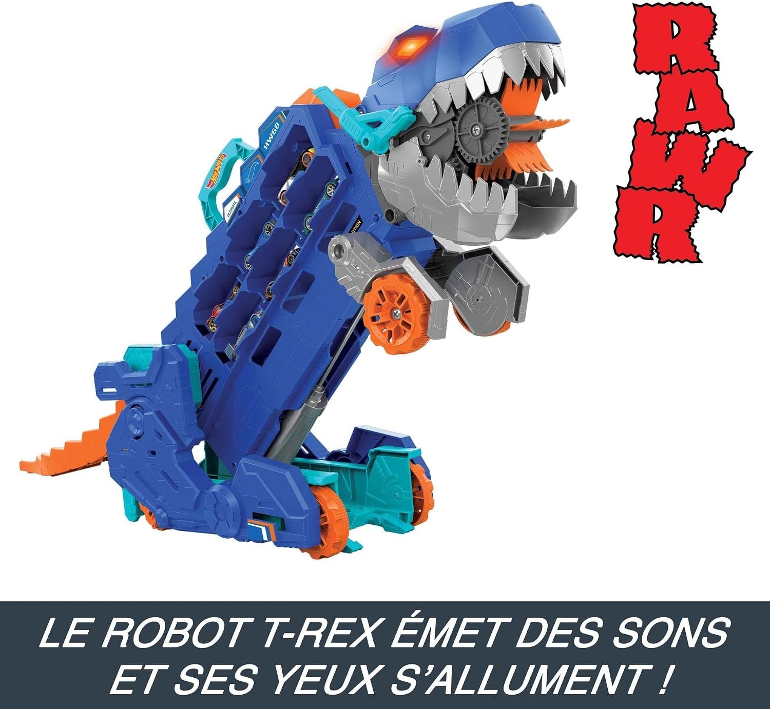 Transporteur T-Rex Transformable et Piste de Course - Jusqu'à 34% de réduction