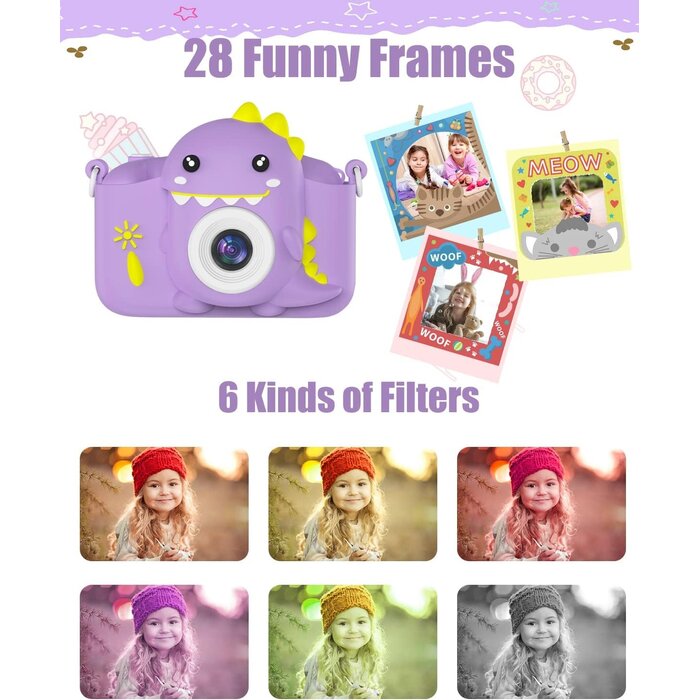 Appareil photo numérique pour enfants 20MP - Jusqu'à 31% de réduction