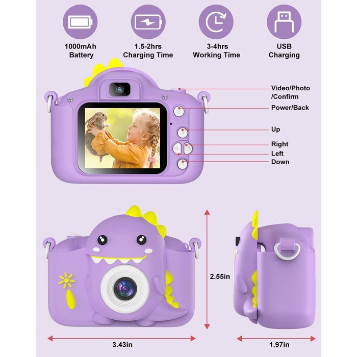 Appareil photo numérique pour enfants 20MP - Jusqu'à 31% de réduction