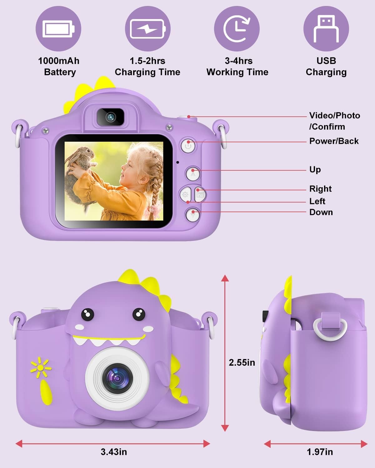 Appareil photo numérique pour enfants 20MP - Jusqu'à 31% de réduction