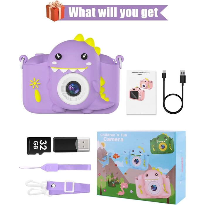 Appareil photo numérique pour enfants 20MP - Jusqu'à 31% de réduction