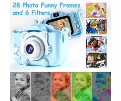 Appareil photo numérique pour enfants 1080p - Bleu - Jusqu'à -32%