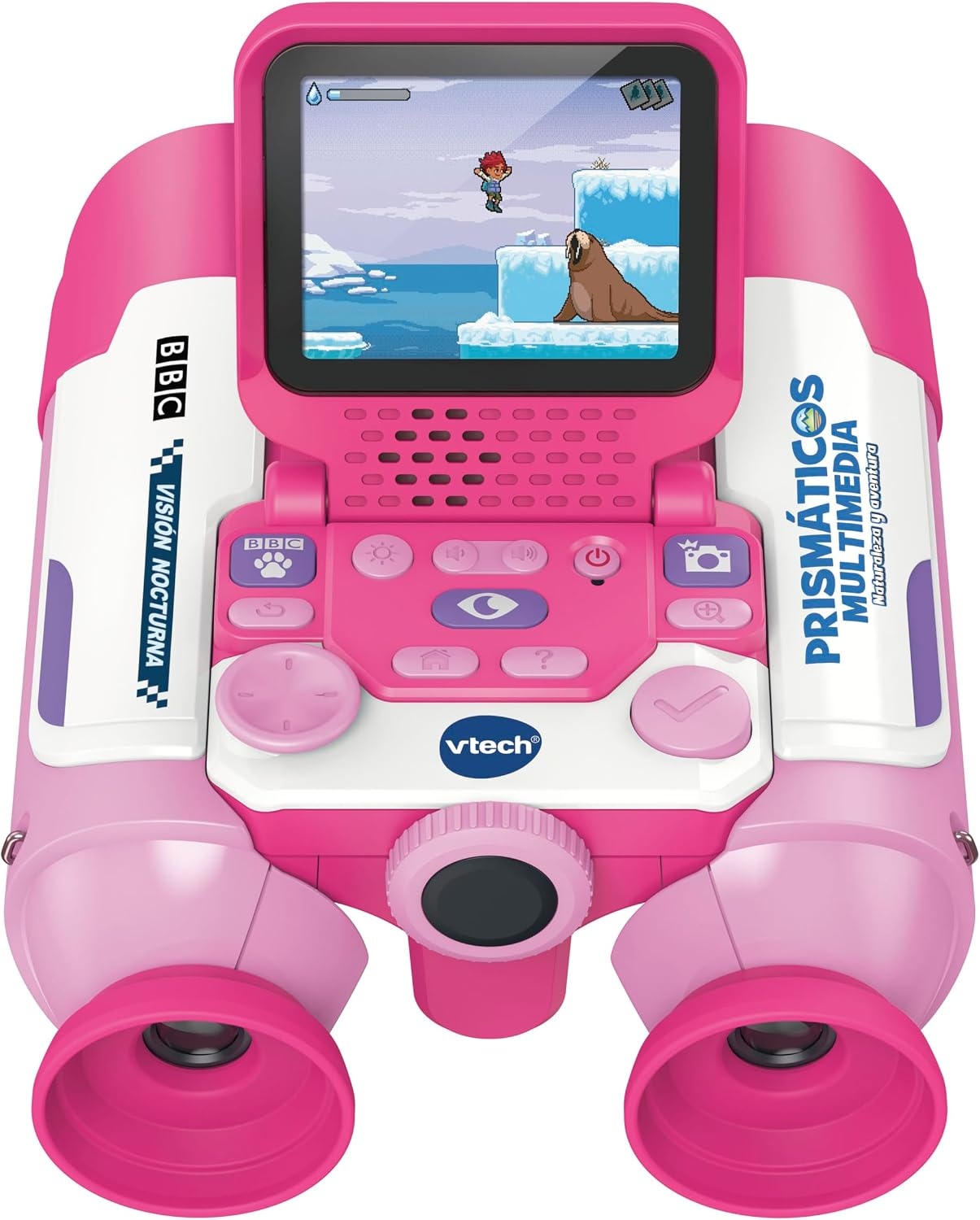 Jumelles Enfant à Caméra et Vision Nocturne - Rose - Jusqu'à 34% de remise