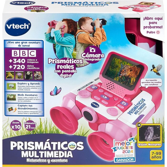 Jumelles Enfant à Caméra et Vision Nocturne - Rose - Jusqu'à 34% de remise