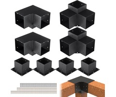 Vevor Kit 8 supports de pergola pour poteaux 6x6 po - Jusqu'à -35% sur l'outlet