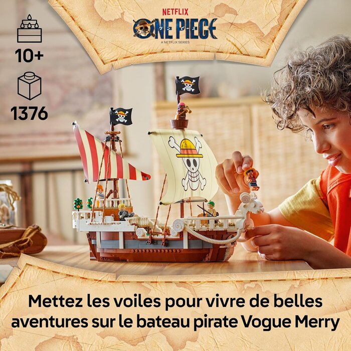 Bateau Pirate Going Merry - 1376 pièces - Jusqu'à 35% de remise