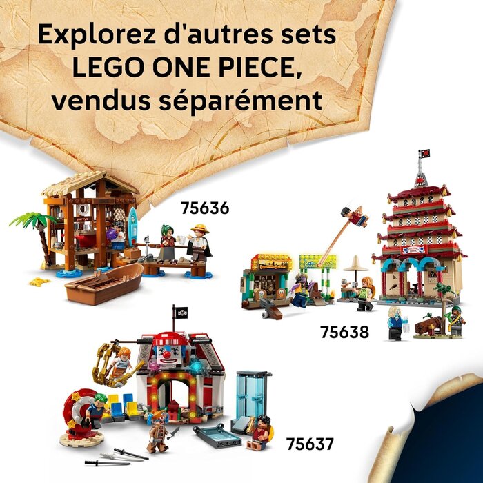 Bateau Pirate Going Merry - 1376 pièces - Jusqu'à 35% de remise