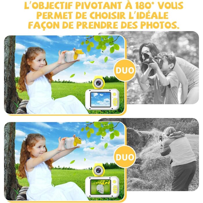 Appareil photo numérique enfant HD 1080P - Jusqu'à 32% de remise